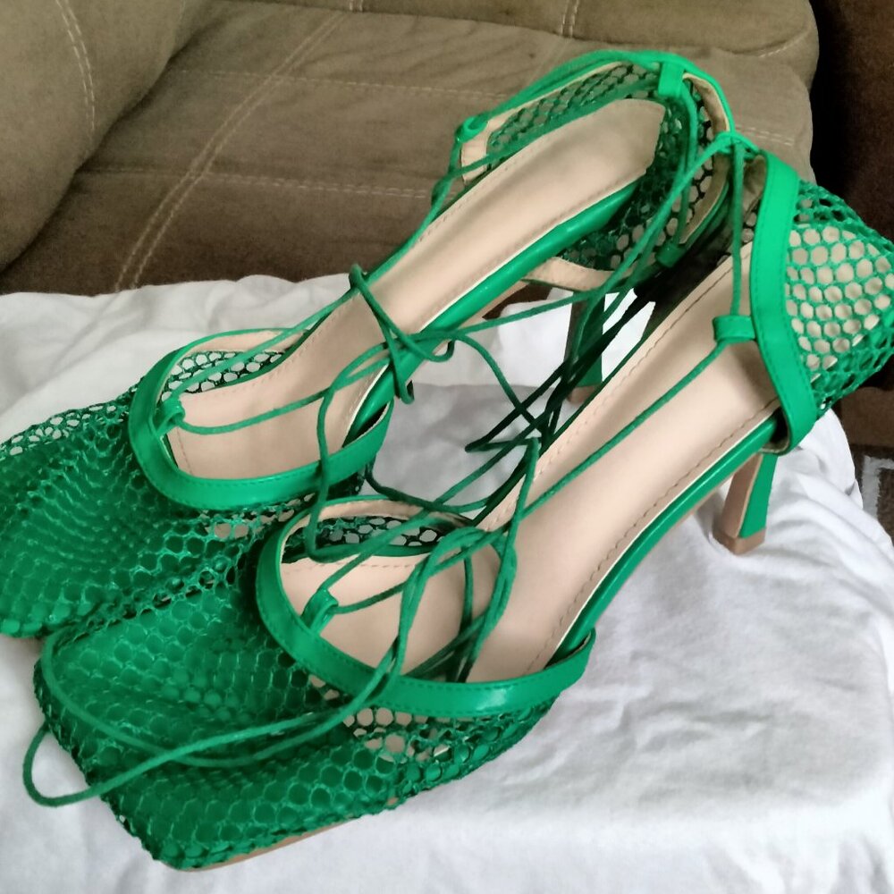 Green heels